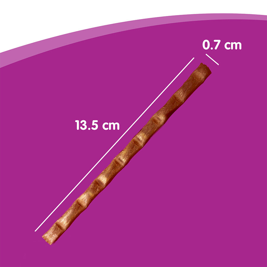 3 barritas Whiskas Sticks Snacks  Salm&oacute;n para Gatos, , large Imagen numero 3